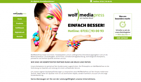 Rundum-Service bei WolfMediaPress in Korb in Korb