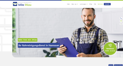 Webseite von: Ursachenanalyse & Prävention bei Rohrverstopfungen Ursachenanalyse & Prävention bei Rohrverstopfungen in Ronnenberg