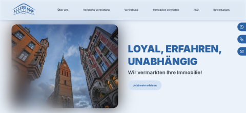 Webseite von: Einzelbesichtigungen bei der Vermietung – persönlich statt überfüllt Einzelbesichtigungen bei der Vermietung – persönlich statt überfüllt in Hannover
