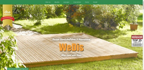 Ihr Experte für Trocken- und Betonsteinmauern: WeDis-Gartenbau e. K. in Bad Laasphe