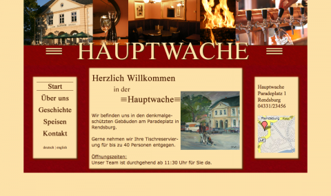 Restaurant Hauptwache in Rendsburg in Rendsburg