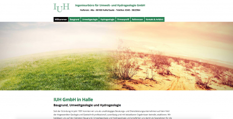 Experten der Hydrogeologie - Ingenieurbüro für Umwelt- und Hydrogeologie GmbH in Halle/Saale in Halle (Saale)