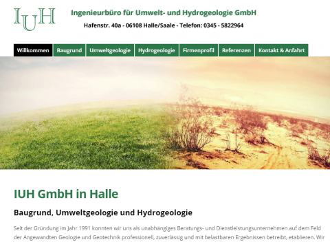 Baugrundgutachten vom Profi: das Ingenieurbüro für Umwelt- und Hydrogeologie aus Halle in Halle (Saale)