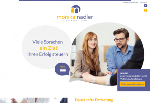 Steuerberatung in Braunschweig: Steuerberaterin Monika Nadler in Braunschweig