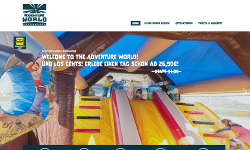Firmenprofil von: Abenteuer zum Greifen nah – Lasertag in der Adventure World Oberhausen