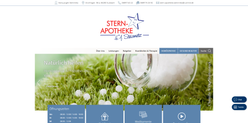 Firmenprofil von: Stern-Apotheke, Hans Jürgen Steinmetz e.K. – Positionierung und Hintergrund