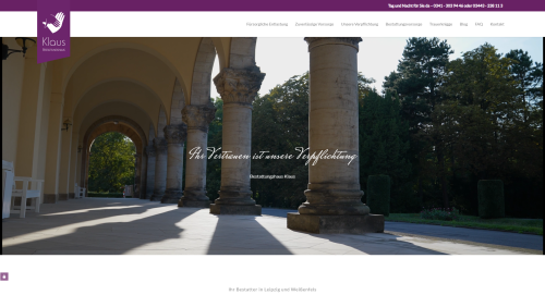 Firmenprofil von: Bestattungsvorsorge – selbstbestimmt entscheiden, Angehörige entlasten