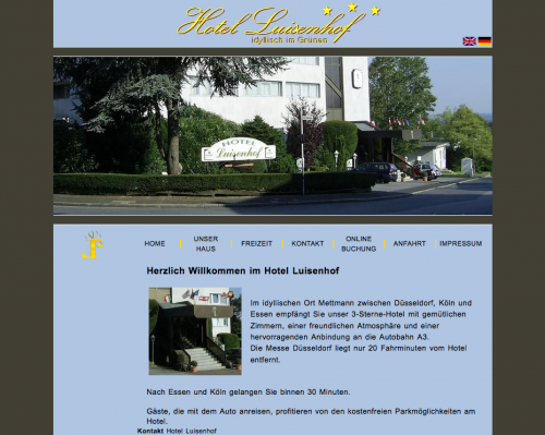 Firmenprofil von: Hotel Luisenhof in Mettmann