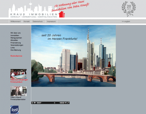 Firmenprofil von: Krauß Immobilien in Frankfurt