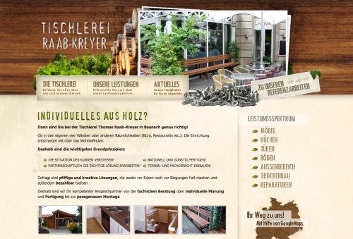 Firmenprofil von: Tischlerei Raab-Kreyer in Baunach