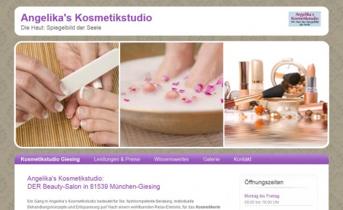 Firmenprofil von: Angelika's Kosmetikstudio in München 