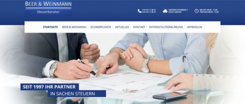 Firmenprofil von: Steuerbüro Beer & Weinmann in Langen